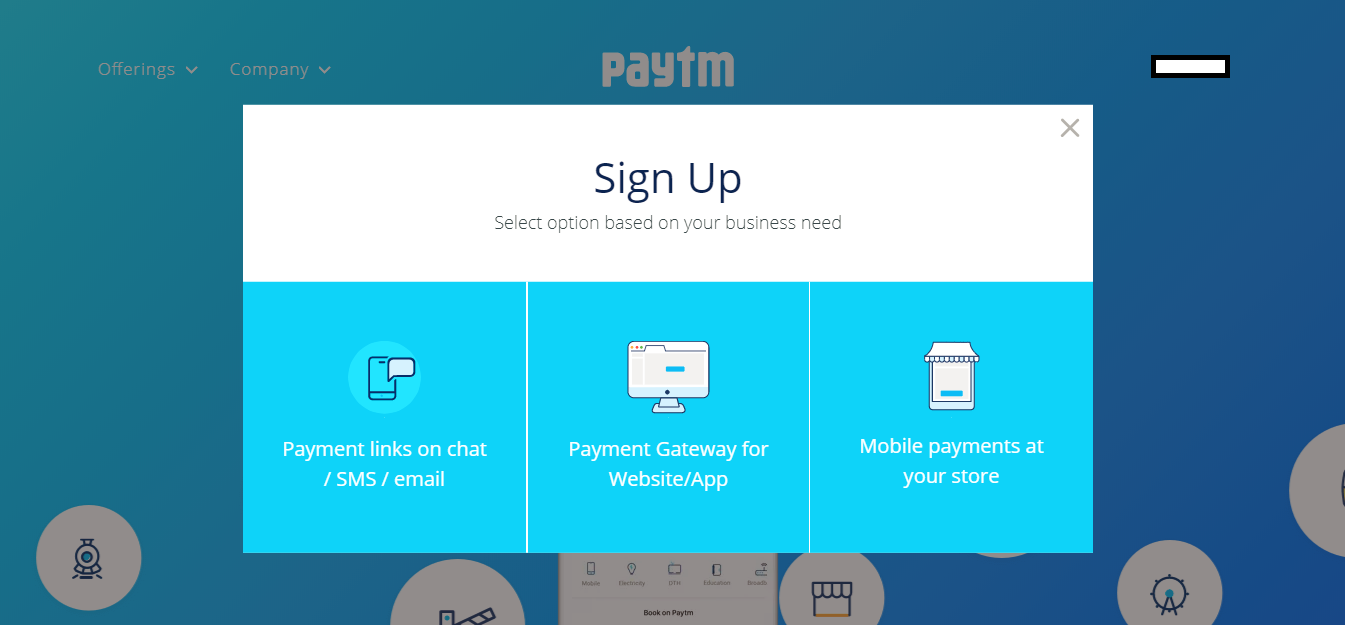 Accept payments to bank account @ 0% | Blog | Paytm For ...