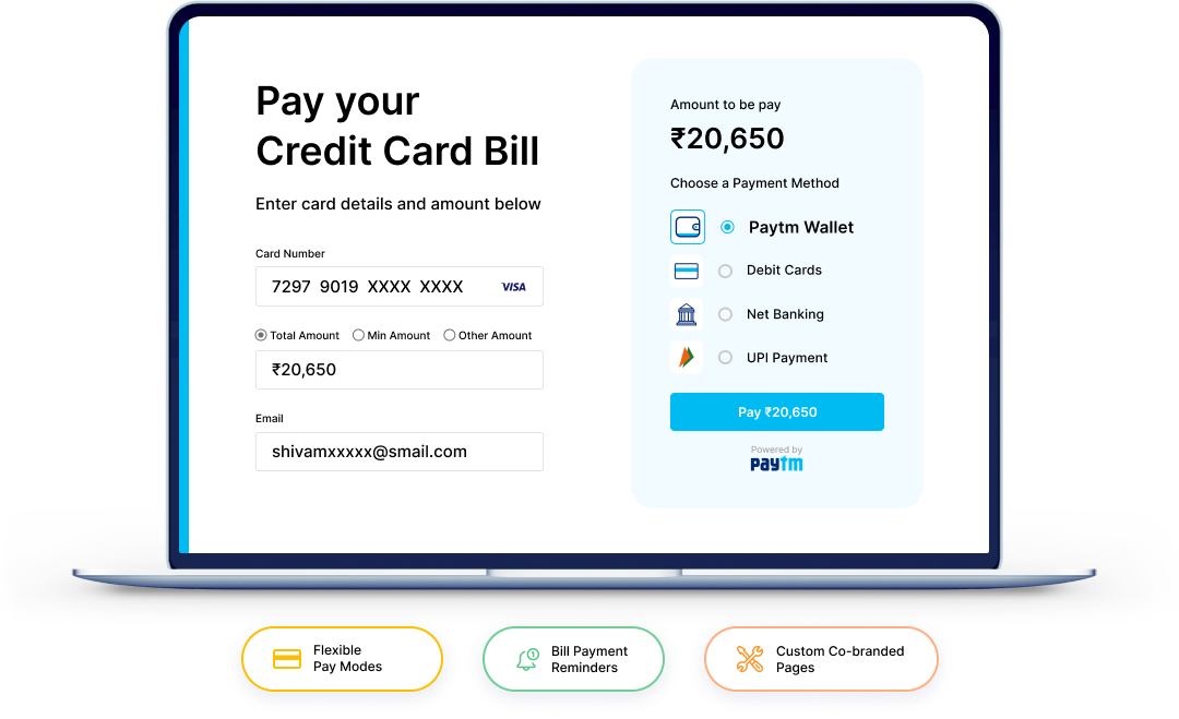 Credit Card Bill Payments Simplified with Paytm Payment Gateway
