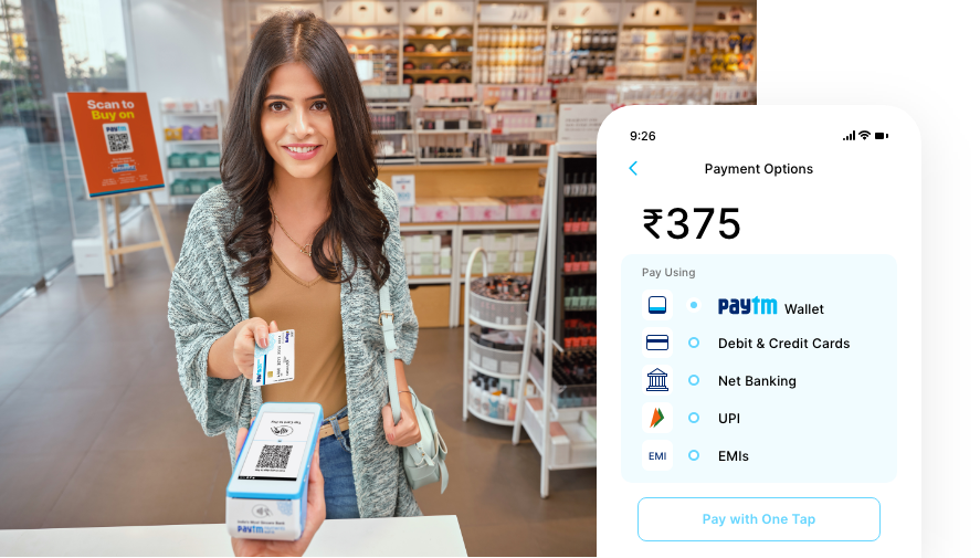 Paytm swipe deals machine