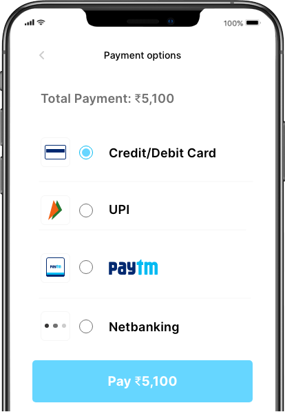 UPI app Screen