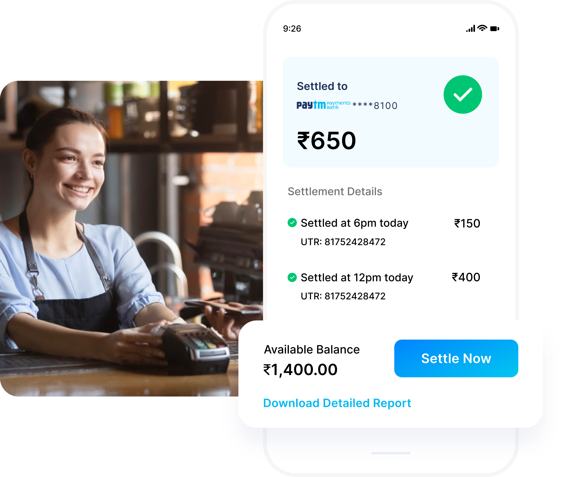 Instant Settlement Payment Gateway in India for Same Day Settlement